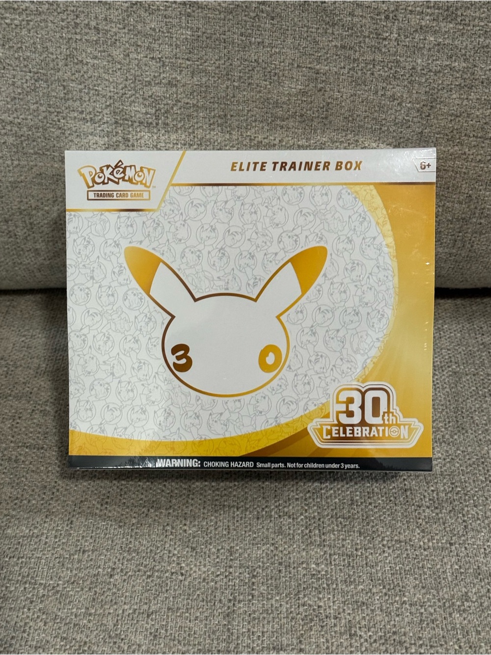 Pokemon 30th Celebration Elite Trainer Box - White & Gold